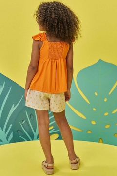 Conjunto Infanti Bata e Short na internet