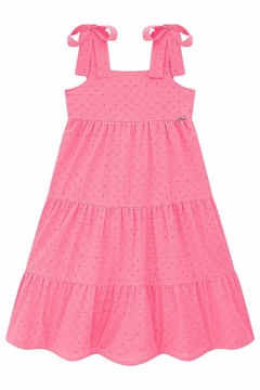 Vestido Infanti Laise Rosa - loja online