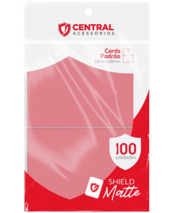 Shield Básico 100 un Sleeves Card Game Pokémon Magic - Central  Distribuidora - Deck de Cartas - Magazine Luiza