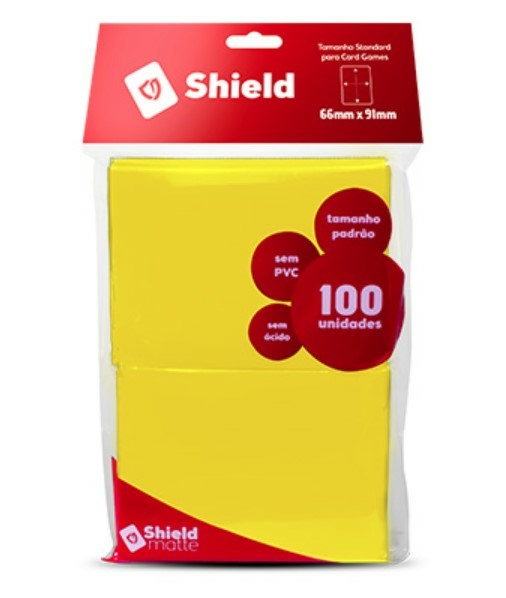 Shield Básico 100 un Sleeves Card Game Pokémon Magic - Central  Distribuidora - Deck de Cartas - Magazine Luiza