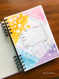 Agenda Colors Permanente (não datada) Modelo 3 - comprar online