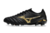 Chuteira Mizuno Morelia Neo 4 Campo - Preto/Dourado