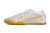 Chuteira Nike Mercurial Vapor 15 Elite Society - Branco/Dourado