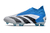 Chuteira Adidas Predator Accuracy+ FG - Branco/Azul