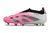 Chuteira Adidas Predstrike Elite Laceless Campo - Branco/Rosa