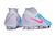 Chuteira Nike Campo Phantom Luna 2 Elite Campo FG - Branco/Rosa/Azul - comprar online