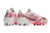 Chuteira Puma Ultra 1.3 Campo FG - Branco/Rosa - Marca Esportiva - Loja Especializada em Chuteiras 