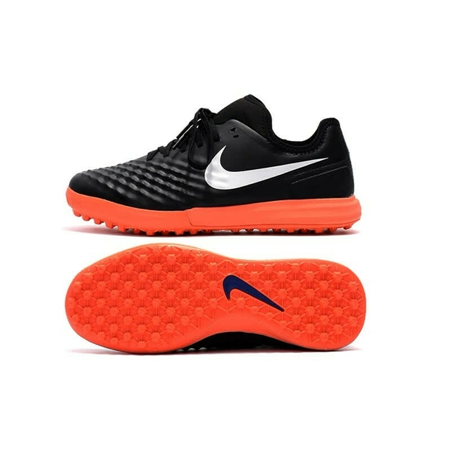 Chuteira Nike Magista X Society Preto Laranja