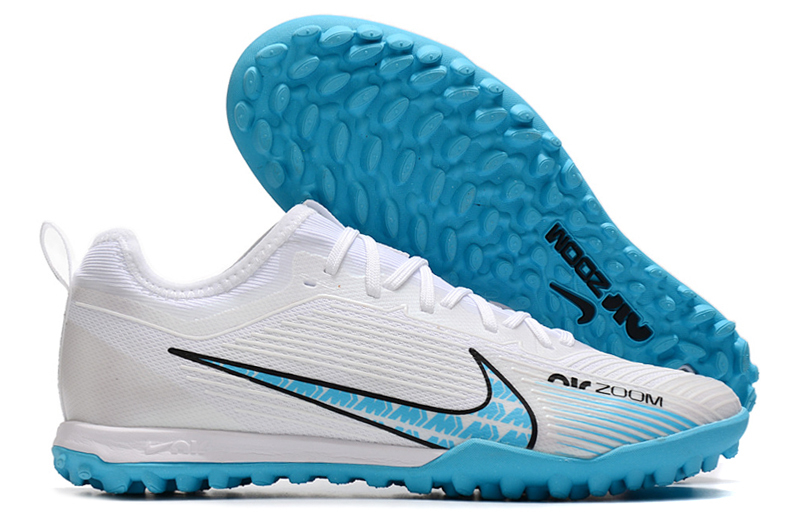 Chuteira Nike Mercurial Vapor 15 Pro Society - Azul claro/Branco