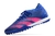 Chuteira Adidas Society Predator Accuracy.3 Society TF - Azul/Roxo - Marca Esportiva - Loja Especializada em Chuteiras 
