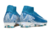 Chuteira Nike Air Zoom Mercurial Superfly 10 Elite Campo - Branco/Azul - comprar online