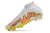 Chuteira Nike Air Zoom Mercurial Superfly 9 Elite - Branco/Amarelo na internet