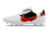 Chuteira Nike Premier 3 FG - Branco/Preto/Vermelho