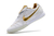 Chuteira Nike 10R Futsal - Branco/Dourado - Marca Esportiva - Loja Especializada em Chuteiras 