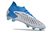 Chuteira Adidas Predator Accuracy.1 FG - Branco/Azul - Marca Esportiva - Loja Especializada em Chuteiras 