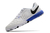 Chuteira Nike Lunar Gato Futsal - Branco/Azul - Marca Esportiva - Loja Especializada em Chuteiras 