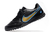 Chuteira Nike Tiempo 9 Pro Society - Preto/Azul/Dourado na internet