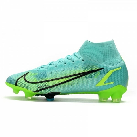 Chuteira Nike Mercurial Superfly 8 Elite Campo FG - Preto/Dourado