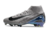 Chuteira Nike Air Zoom Mercurial Vapor 15 Elite FG - Cinza/Preto/Azul