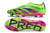 Chuteira Adidas Predstrike Elite Laceless Campo - Verde/Rosa - loja online