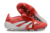 Chuteira Adidas Predator Elite Campo FG - Branco/Vermelho - loja online