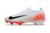 Chuteira Nike Air Zoom Mercurial Vapor 16 Elite FG - Branco/Laranja