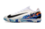 Chuteira Nike Mercurial Vapor 16 Elite Society - Branco/Preto/Azul/Laranja