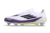 Chuteira Adidas F50 X Campo SG - Branco/Roxo/Preto