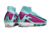 Chuteira Nike Air Zoom Mercurial Superfly 10 Elite Campo - Azul/Rosa/Preto - comprar online