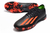 Chuteira Adidas X Speedportal.1 Society TF - Preto/Laranja - Marca Esportiva - Loja Especializada em Chuteiras 