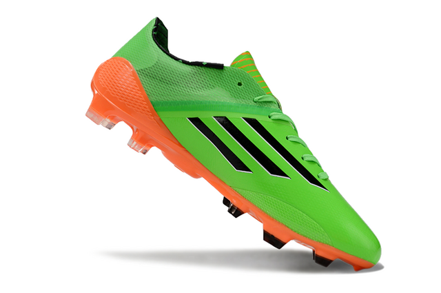 Chuteira Adidas F50 X Campo Verde Laranja
