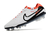 Chuteira Nike Tiempo 10 Elite Campo FG - Branco/Vermelho - comprar online