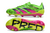 Chuteira Adidas Predator Elite Campo FG - Verde/Rosa - loja online