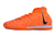 Chuteira Nike React Phantom Luna Elite DF Futsal - Laranja/Preto