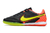 Chuteira Nike React Tiempo Legend 9 Pro Futsal IC - Preto/Laranja/Amarelo