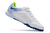 Chuteira Nike Tiempo 9 Pro Society - Branco/Azul/Verde - Marca Esportiva - Loja Especializada em Chuteiras 