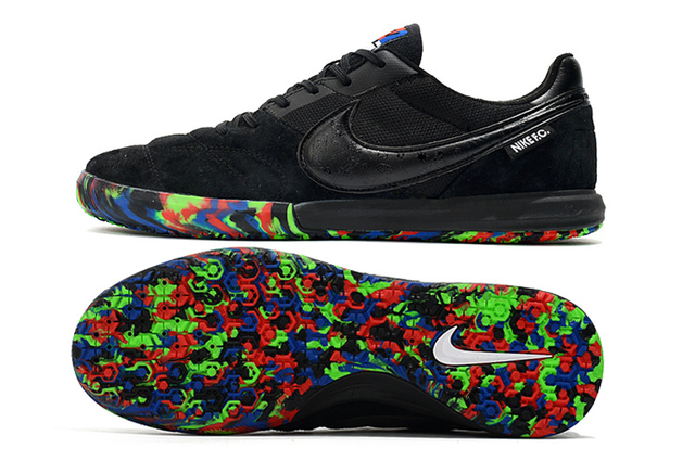 Chuteira Nike Premier 2 Futsal IC - Preto/Multicores