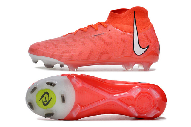 Chuteira Nike Phantom Luna Elite Campo FG Laranja Branco