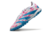 Chuteira Adidas Predator PredStrike Elite Society - Branco/Azul/Rosa - Marca Esportiva - Loja Especializada em Chuteiras 