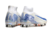 Chuteira Nike Air Zoom Mercurial Superfly 10 Elite SG - Branco/Azul/Laranja - comprar online