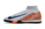 Chuteira Nike Mercurial Superfly 10 Elite Society - Branco/Preto/Laranja