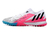 Chuteira Adidas Predator Edge.3 Low Society TF - Rosa/Branco