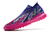Chuteira Adidas Predator Edge+ Society TF - Azul/Rosa - comprar online