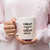 Caneca de café personalizada com frase motivacional 