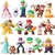 Kit 18 Bonecos Super Mario World Coleção Miniaturas Nintendo Dokey Kong Novos Personagens II