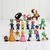 Bonecos Super Mario World Coleção Miniaturas Nintendo Dokey Kong + Brinde Especial