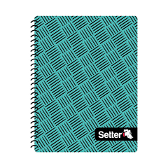 CUADERNO SETTER GEOMETRY ESPIRAL A4 X 80 RAY. - comprar online