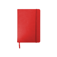 CUADERNO TALBOT PU 9x14 ROJO 96hjs RAYADAS