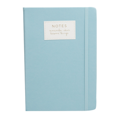 CUADERNO TALBOT PU PASTEL TURQUESA 96hjs RAY