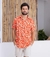 Camisa Masculina Viscose Estampada Orange - loja online